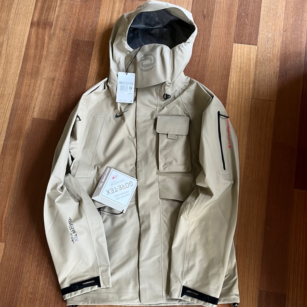 NEW Nike Men’s x Travis Scott BJ jacket size XS  Limestone